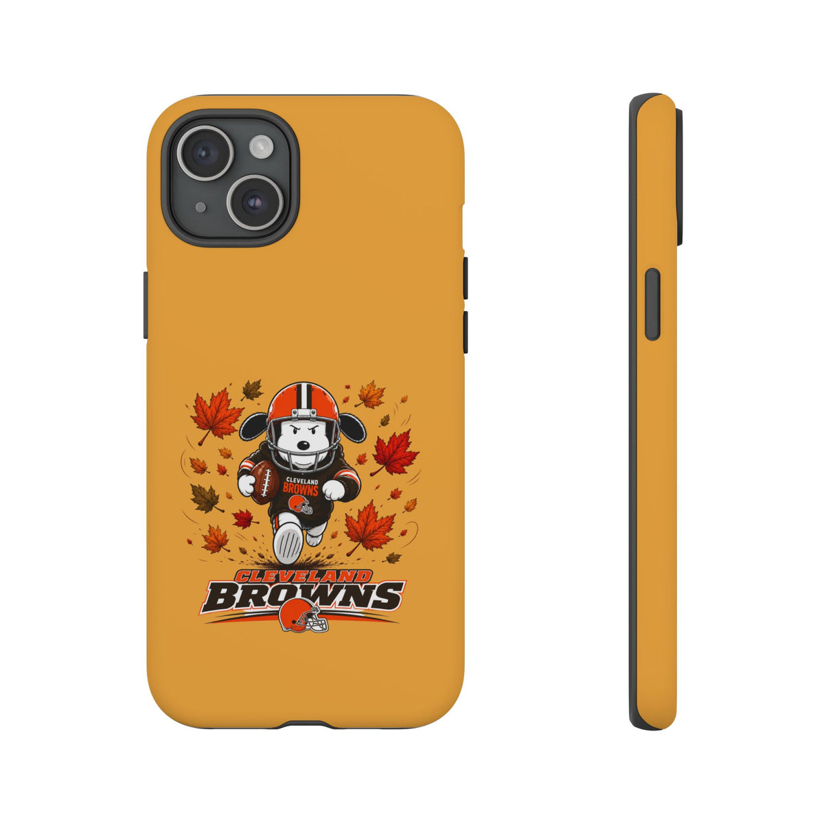 Cleveland Browns Fall Snoopy Touchdown Phone Case, 55 Sizes