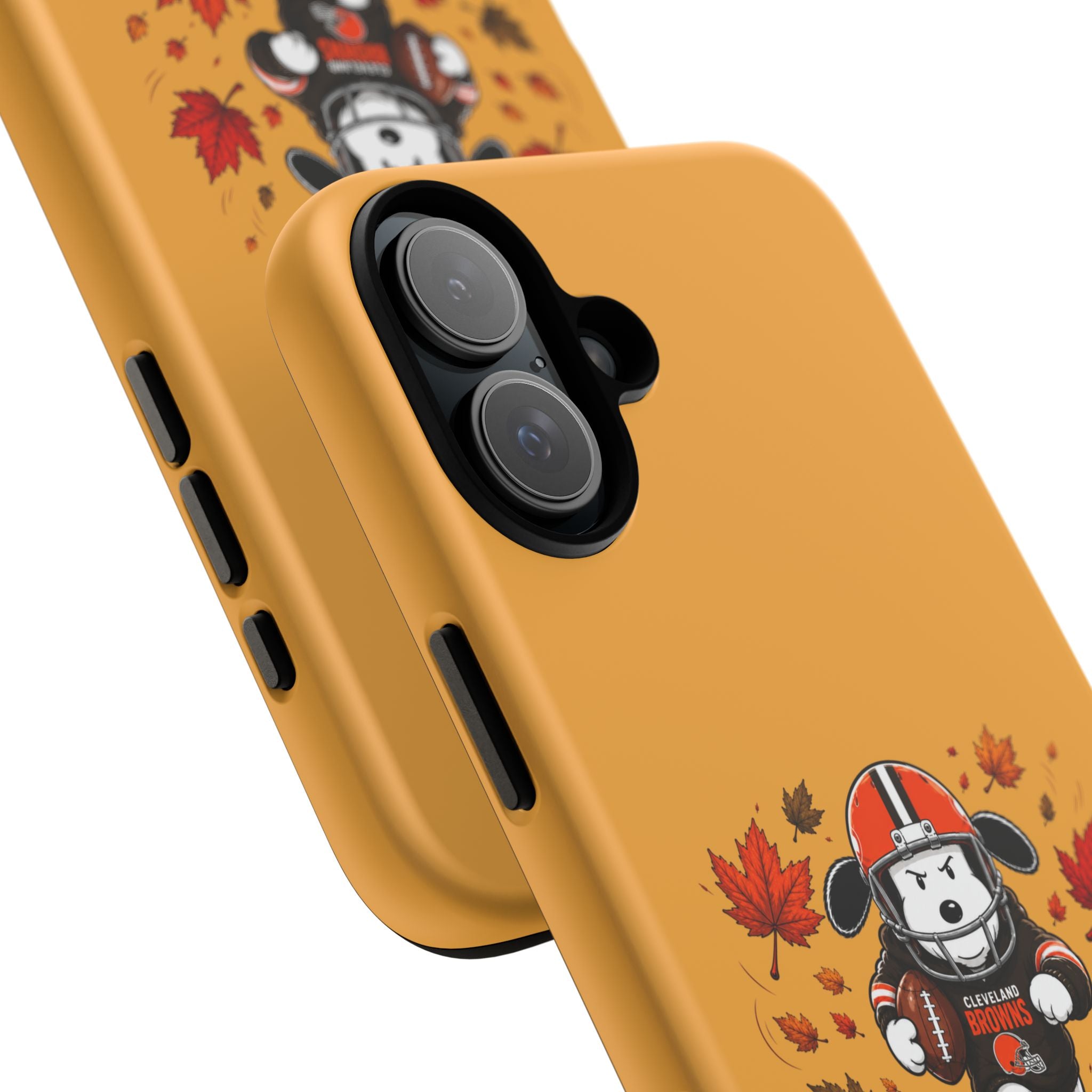 Cleveland Browns Fall Snoopy Touchdown Phone Case, 55 Sizes