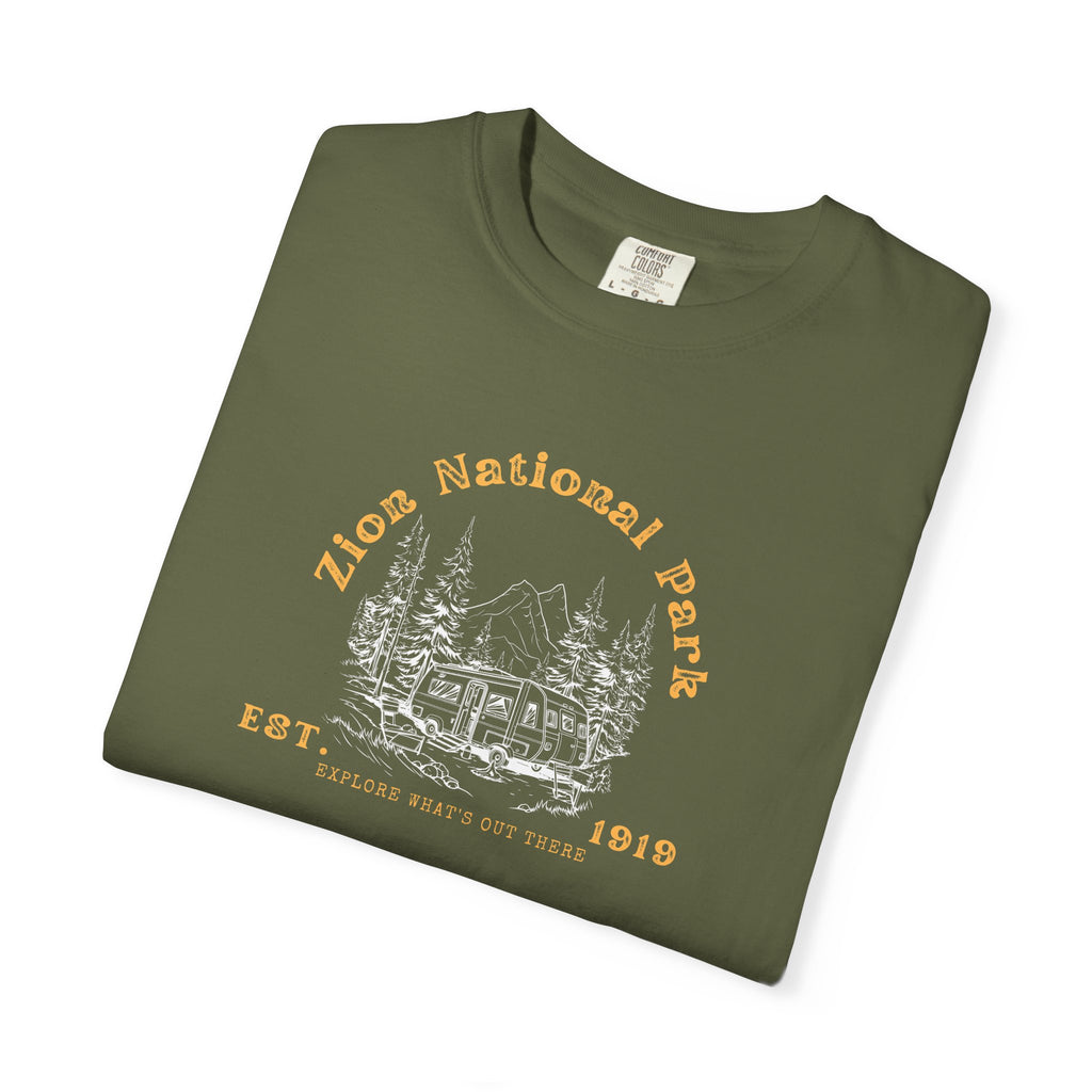 Zion National Park, RV Camping, Unisex T-shirt