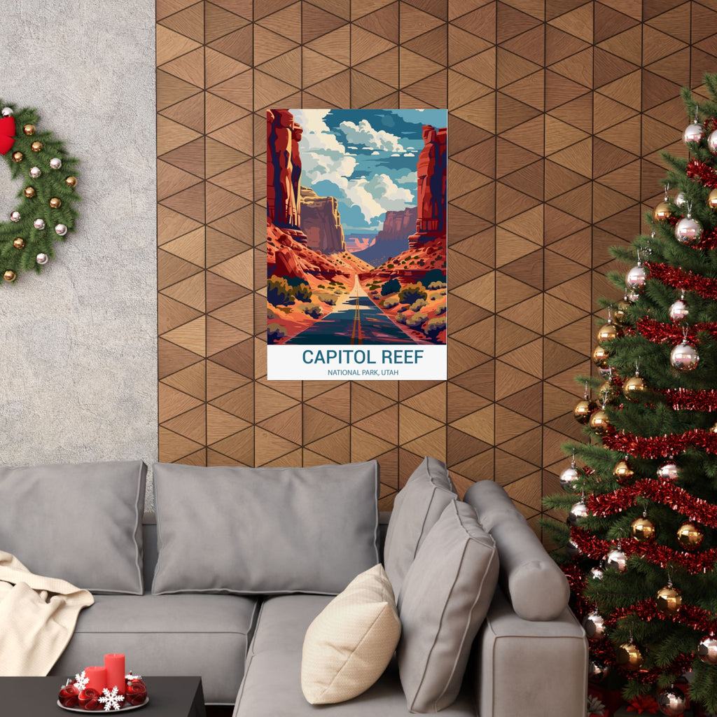 Capital Reef,  Matte Vertical Poster