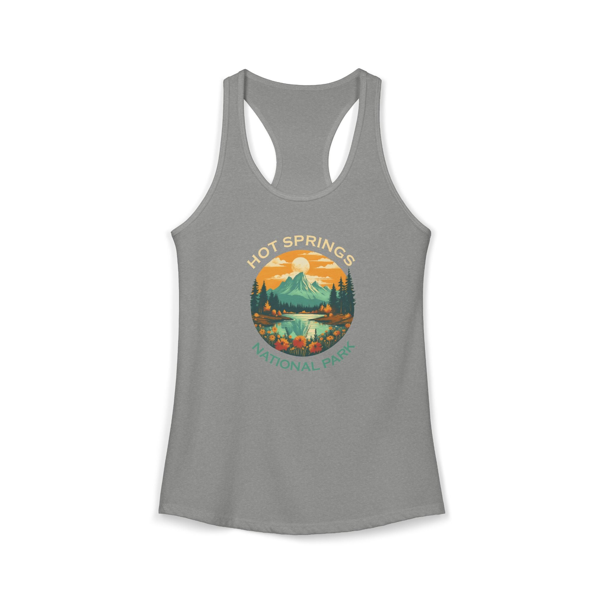 Hot Springs, Women's Ideal Racerback Tank