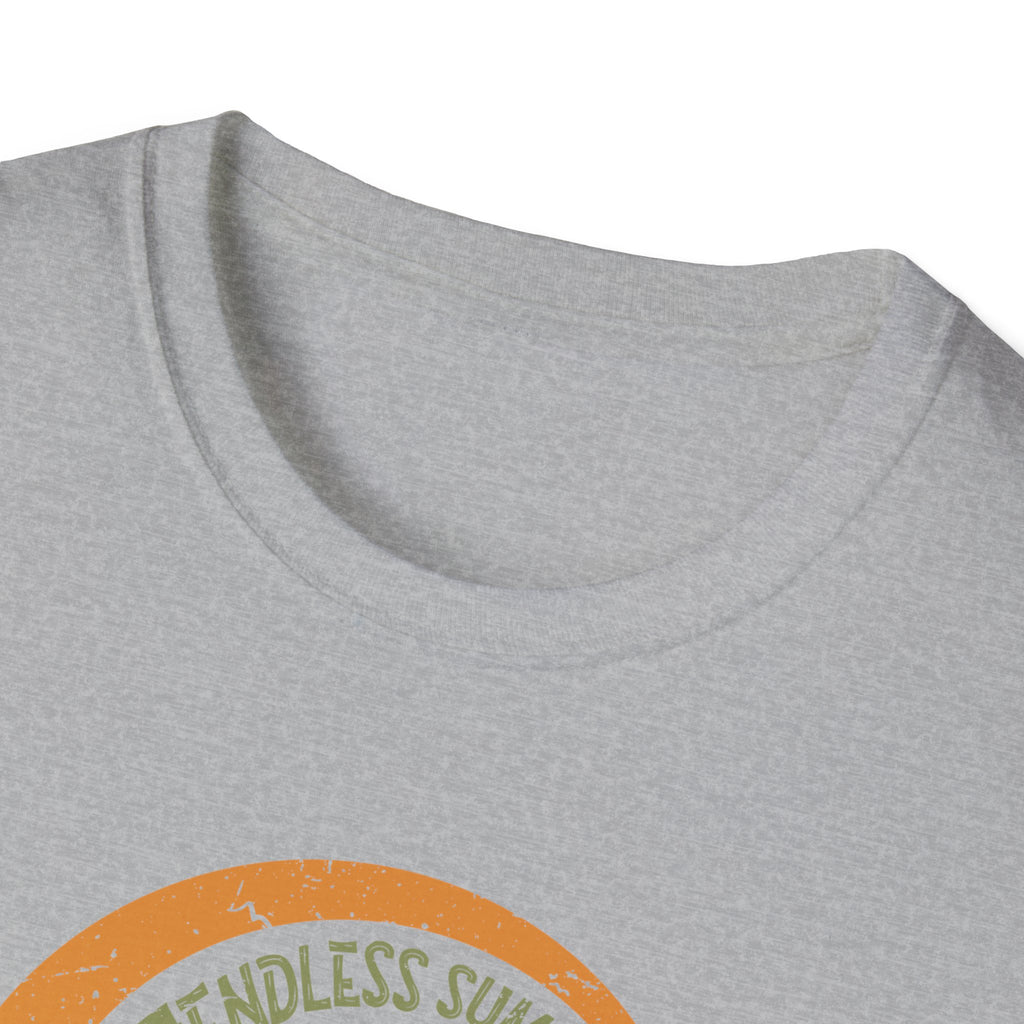 Nature-Inspired Unisex Softstyle T-Shirt, Eco-Friendly Tee, Outdoor Lover Gift, Summer Vibes Apparel, Adventure Clothing