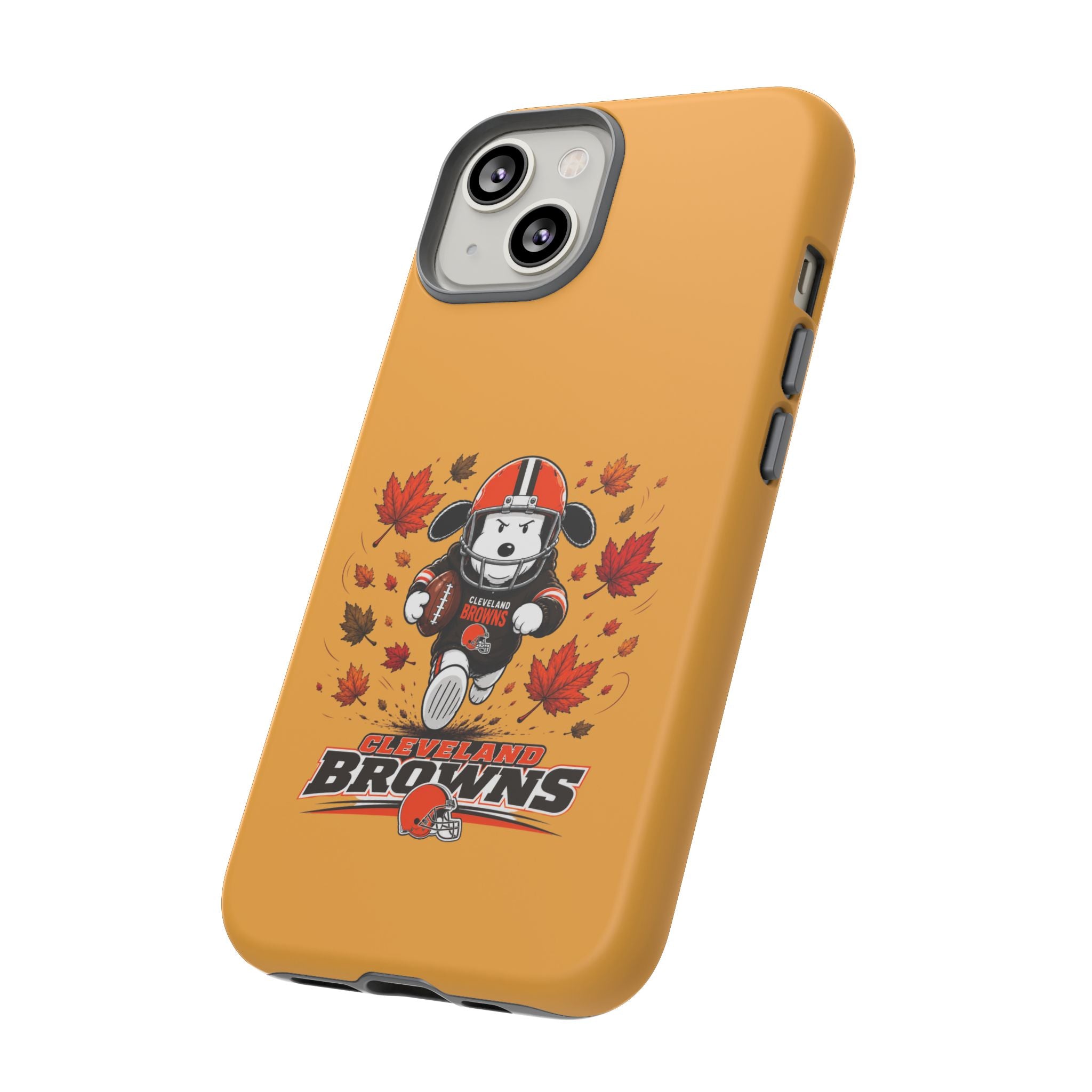 Cleveland Browns Fall Snoopy Touchdown Phone Case, 55 Sizes