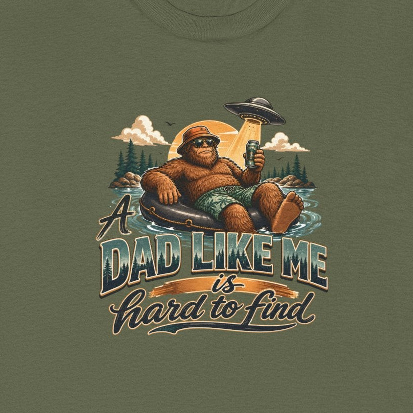 Bigfoot Father's Day T-Shirt — Funny Dad Gift