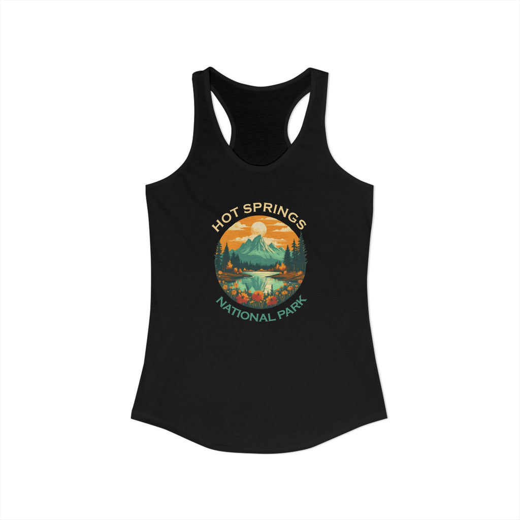 Hot Springs, Women's Ideal Racerback Tank