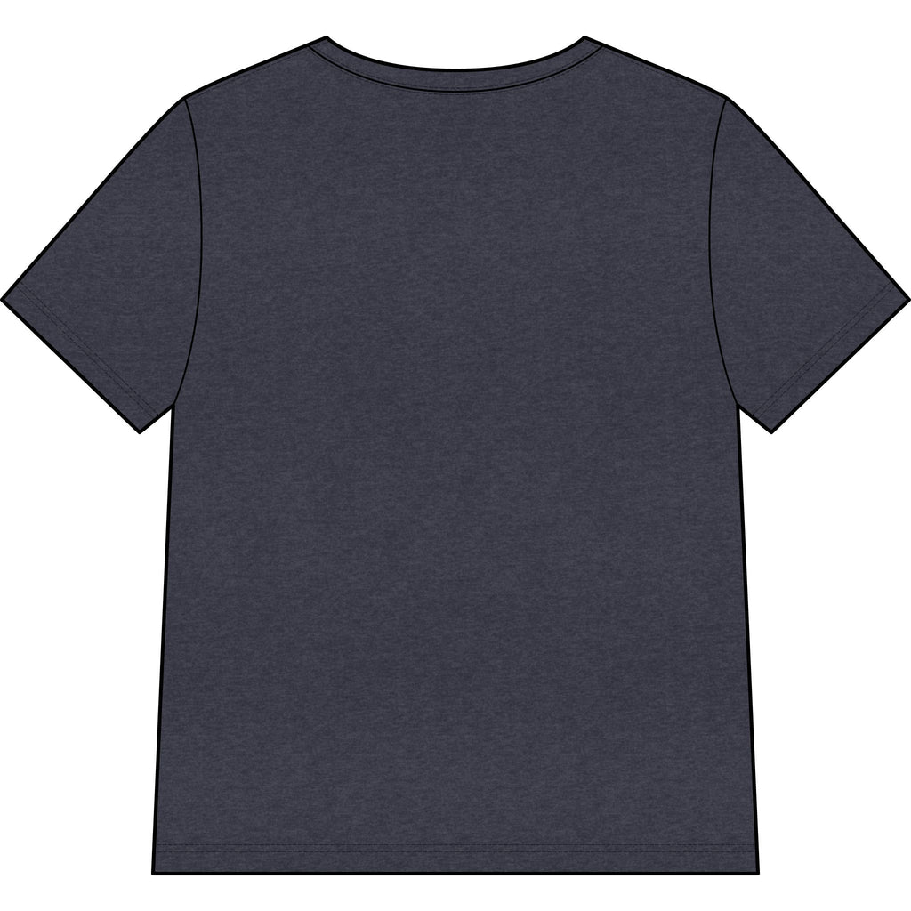 Southwest Desert Bigfoot Silhouette V-Neck Tee — Summer Cactus & Margarita Floral Design for Women