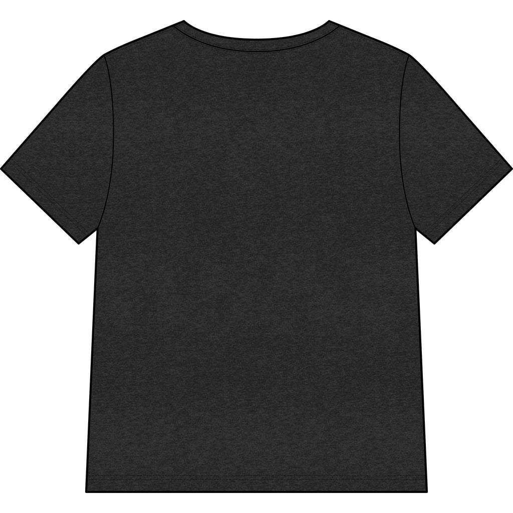 Southwest Desert Bigfoot Silhouette V-Neck Tee — Summer Cactus & Margarita Floral Design for Women