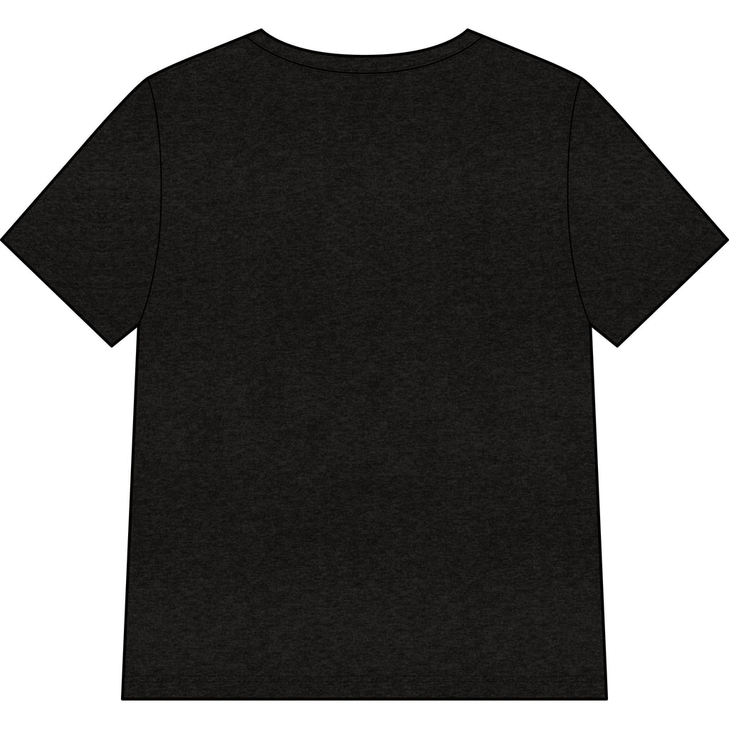 Southwest Desert Bigfoot Silhouette V-Neck Tee — Summer Cactus & Margarita Floral Design for Women