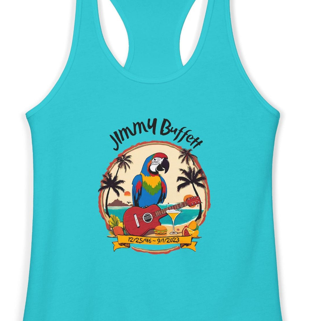 Jimmy Buffett Women's Ideal Racerback Tank