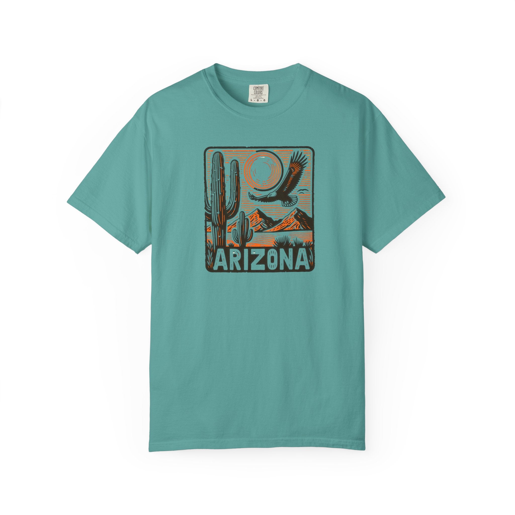 Arizona Sunset T-shirt, Southwest Desert Design, Men's & Women's