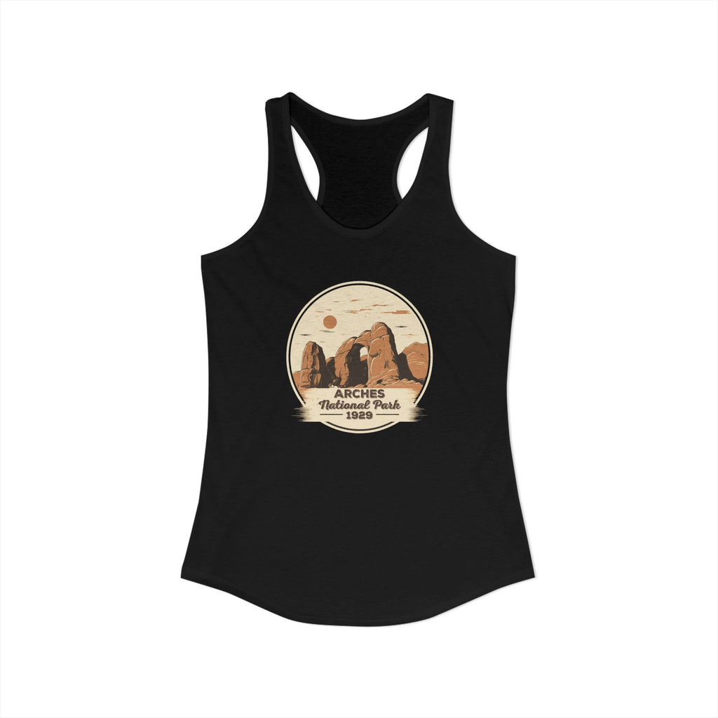 Arches National Park, Women's Ideal Racerback Tank, 4 Colors, Arizona Tank