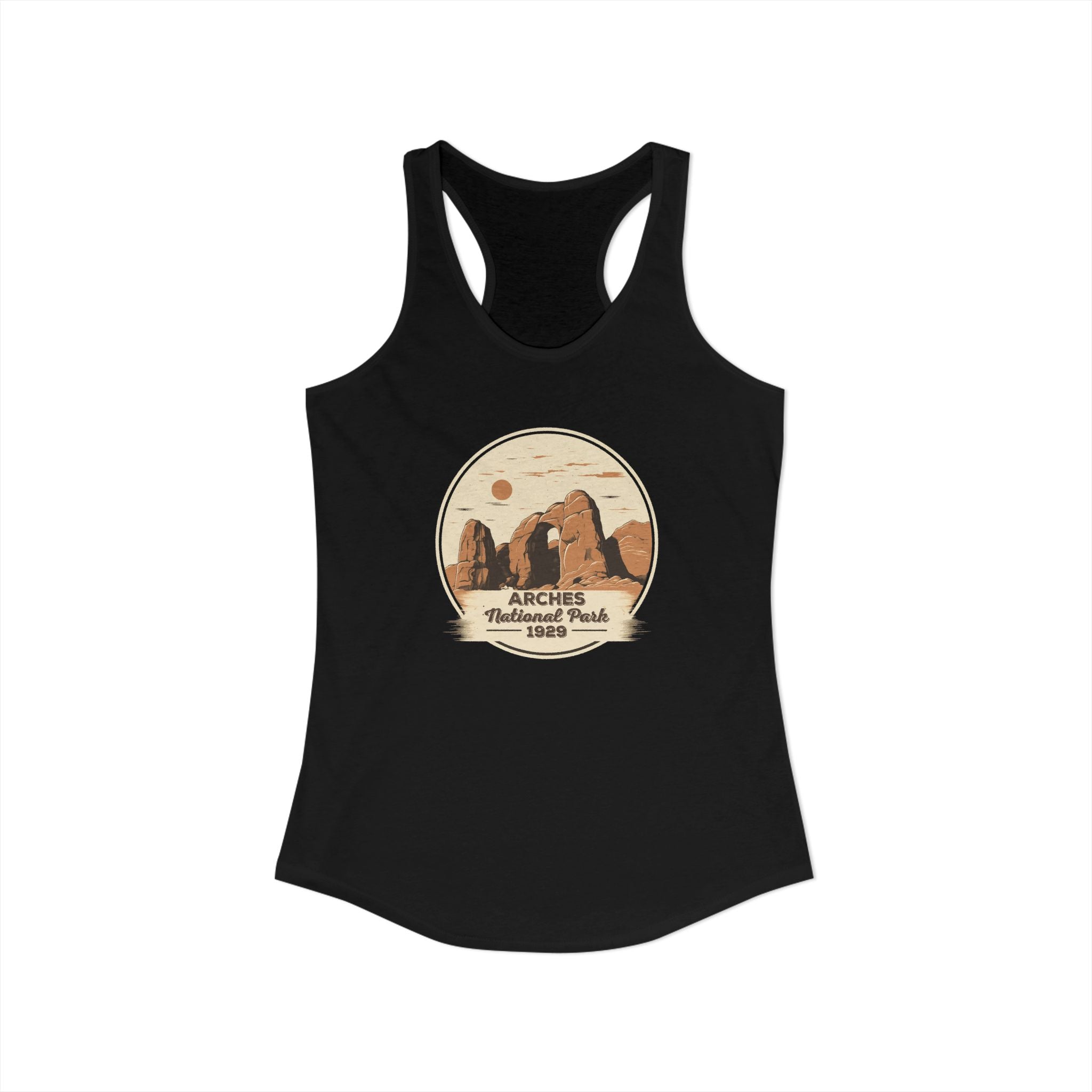 Arches National Park, Women's Ideal Racerback Tank, 4 Colors, Arizona Tank