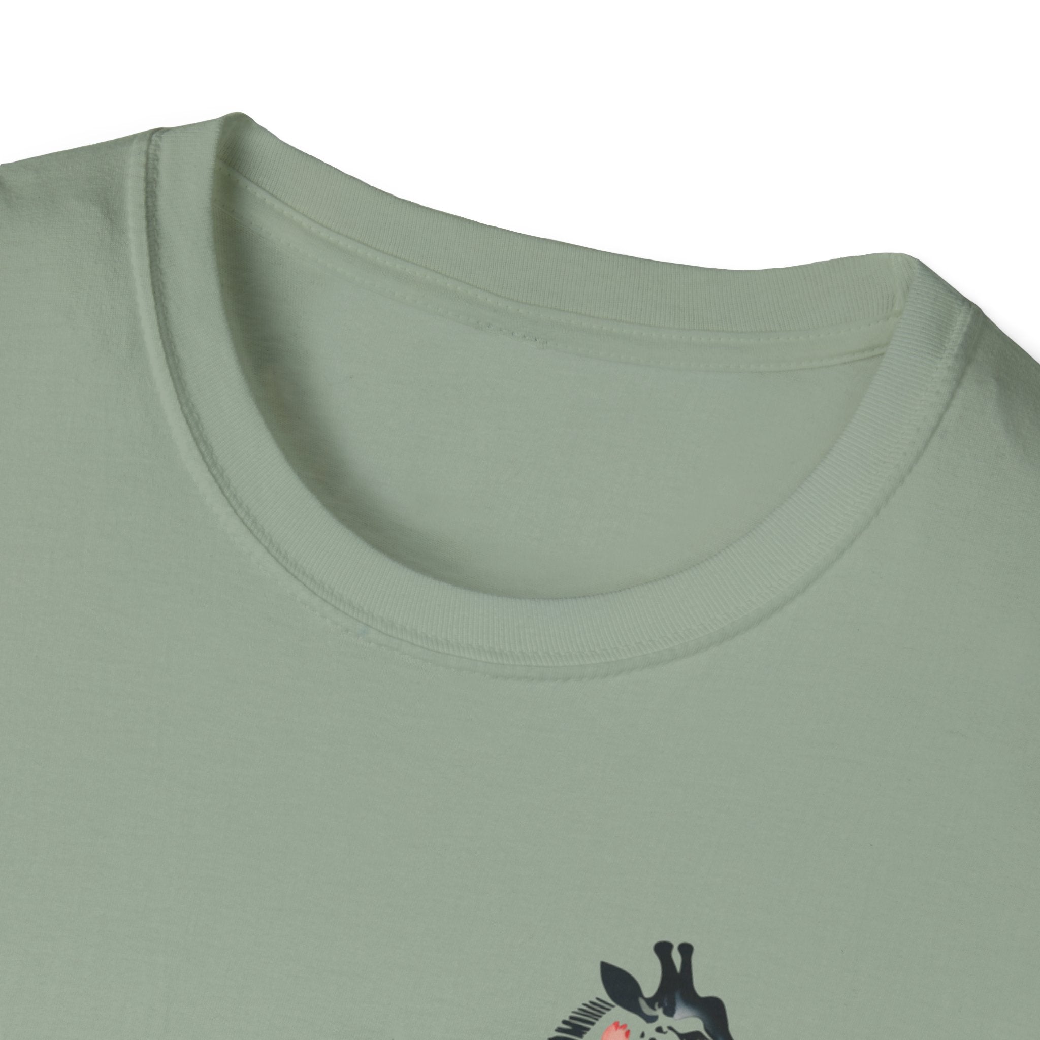 Giraffe Floral Graphic T-Shirt — Spring Floral Tee (Personalize Option)