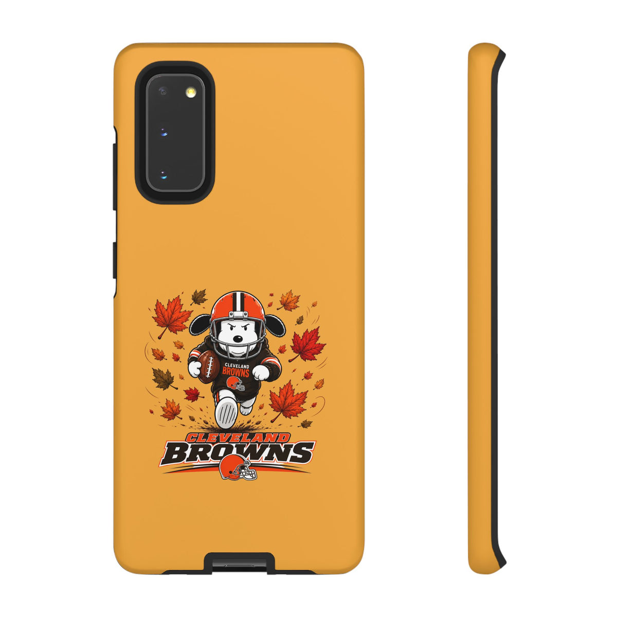 Cleveland Browns Fall Snoopy Touchdown Phone Case, 55 Sizes