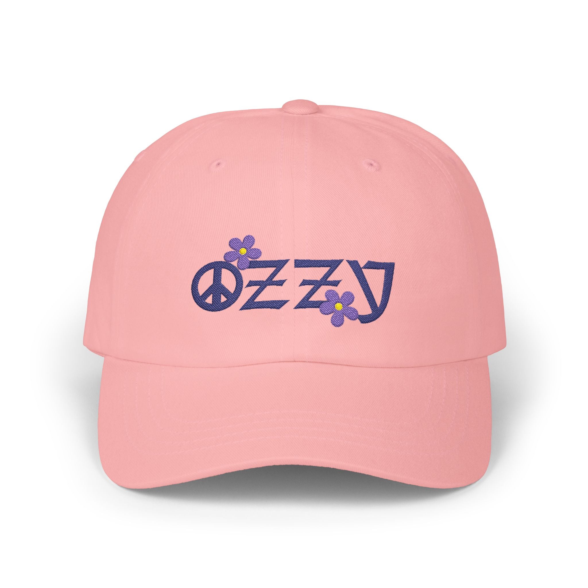 Embroidered Ozzy Memorial Flowers Cap, Ozzy Fan Hat, Ozzy Tribute, Unisex Classic Hat, Ozzy Memorial Flowers Baseball Cap, Tribute