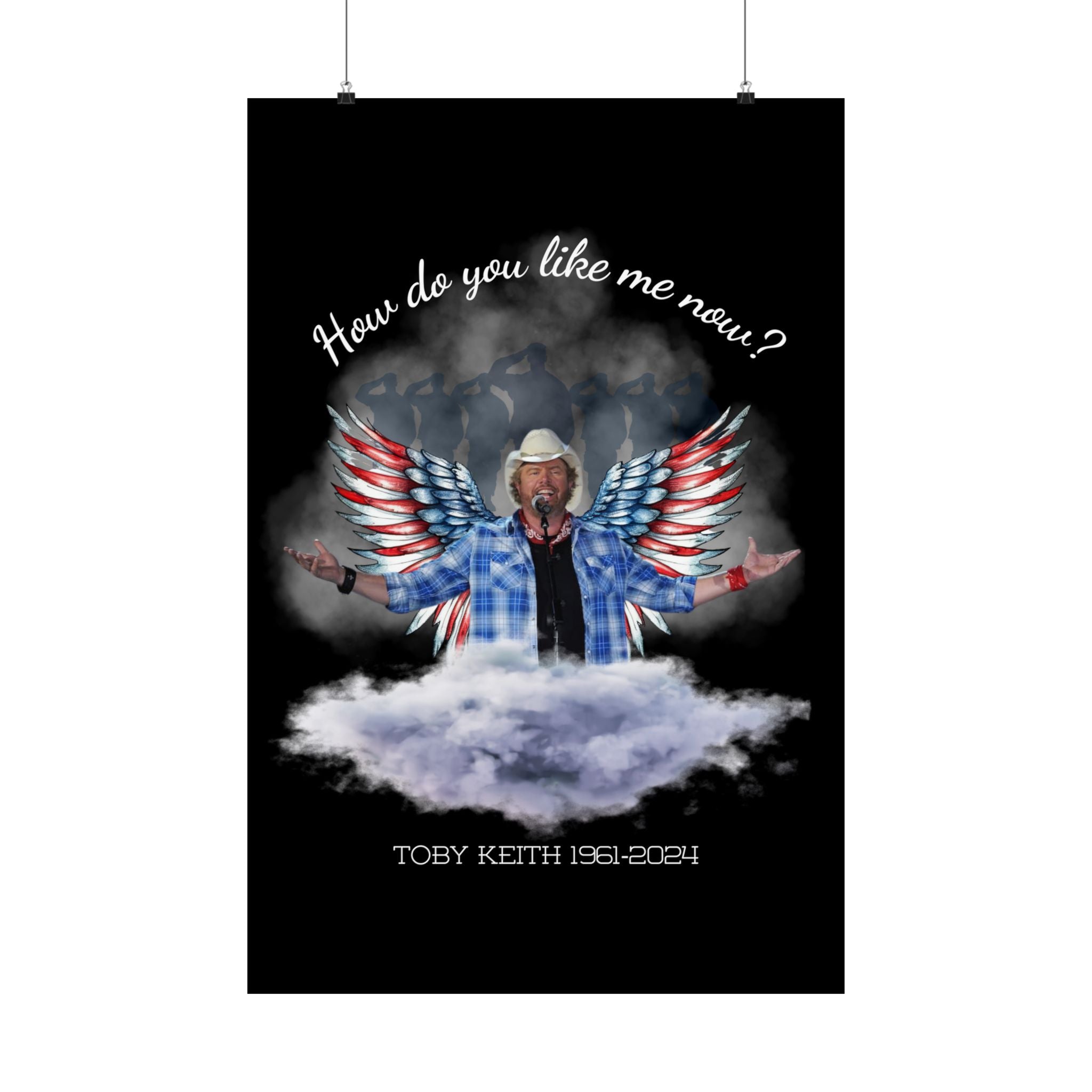 Toby Keith, "How do you like me now?" Matte Posters