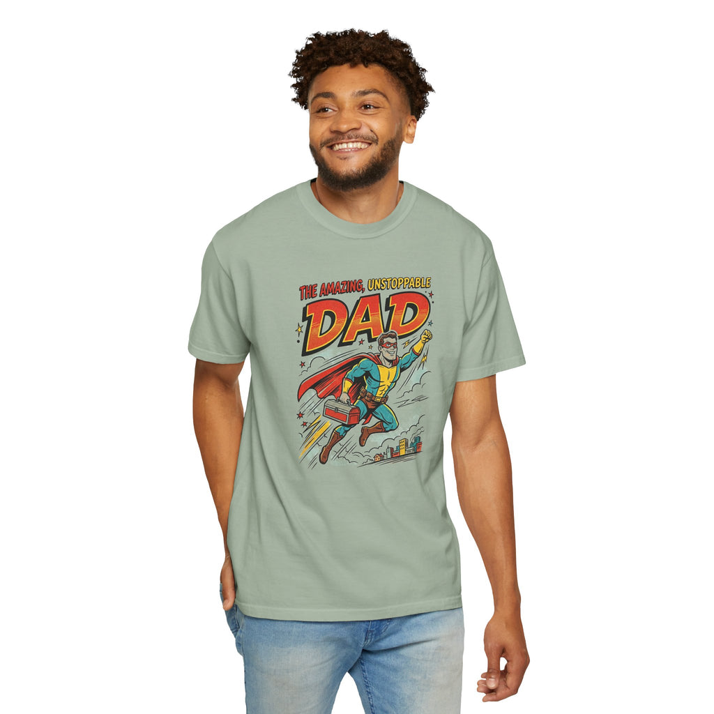 Super Dad Comic Father's Day T-Shirt