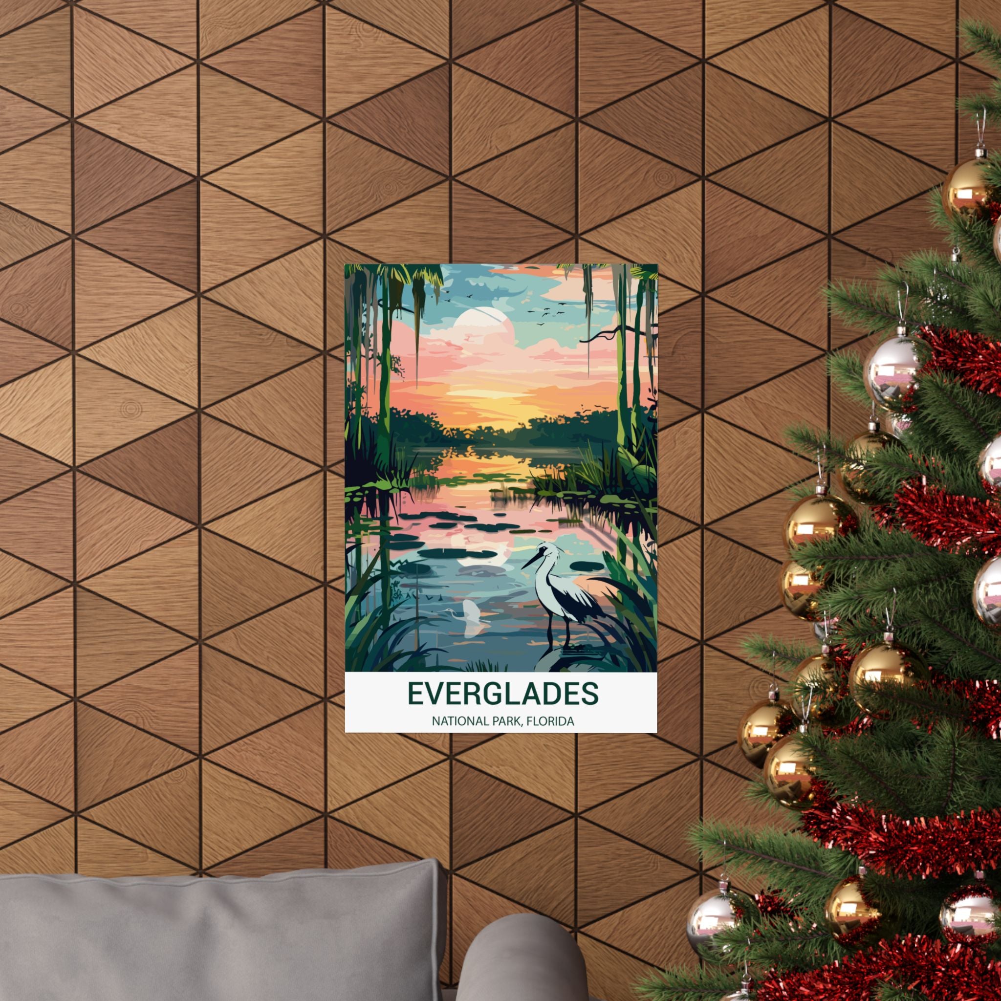 Everglades, Matte Vertical Poster
