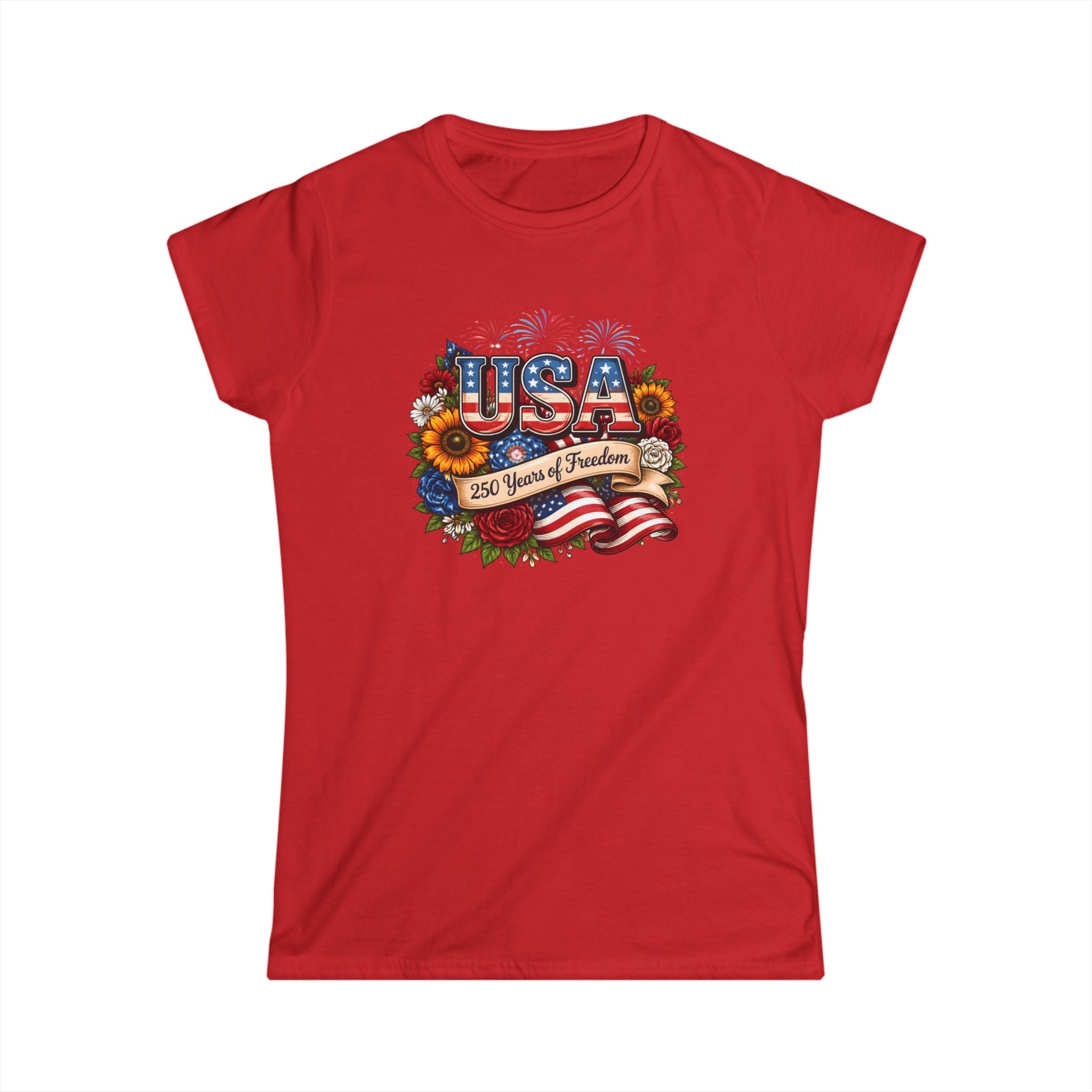 250 Years of Freedom Women's Tee — Freedom 250 Graphic Shirt