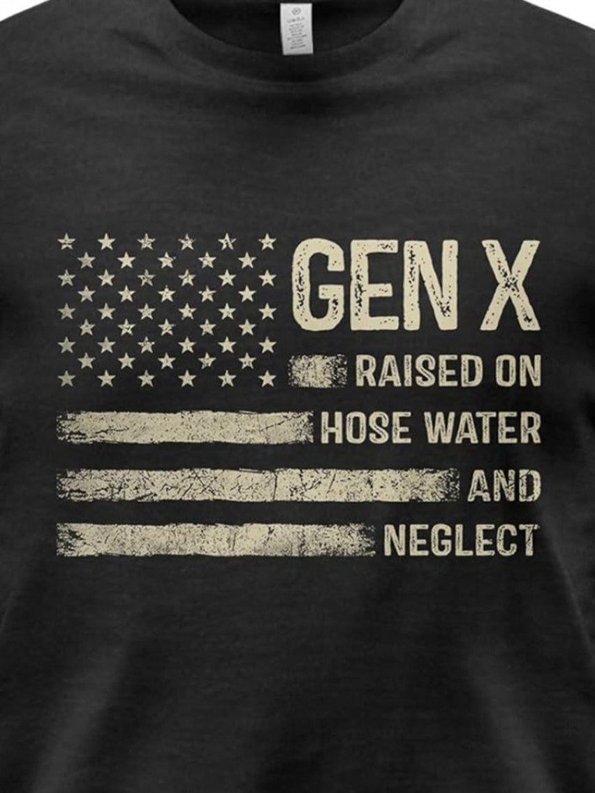 Funny Gen-X Tee for Men, Humorous T-Shirt for Men