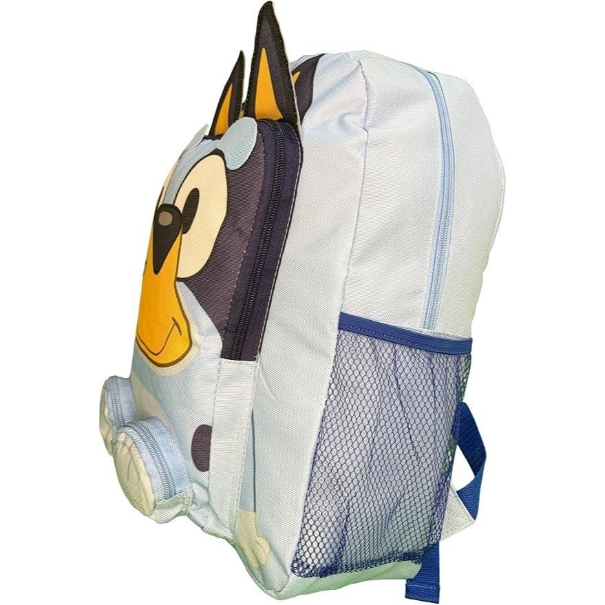 Kid's Bluey 16" Backpack with 3 Zipper Pockets